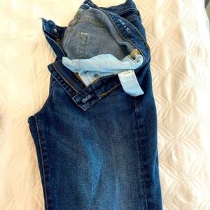 Mens slim fit straight cut jeans